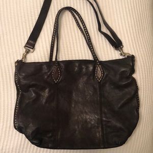 Campomaggie  handle bag w detachable cross body